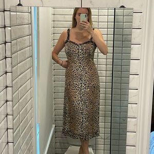 Faithfull the Brand Midi Dress size 10